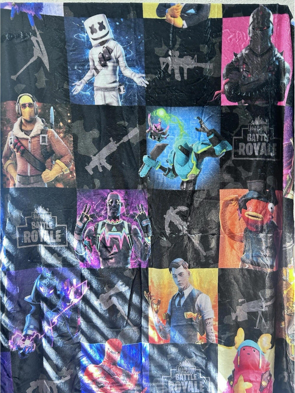Fortnite Battle Royal Blanket Soft Plush Throw